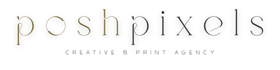 PoshPixels — Luxury Event Stationery, Signage & Print